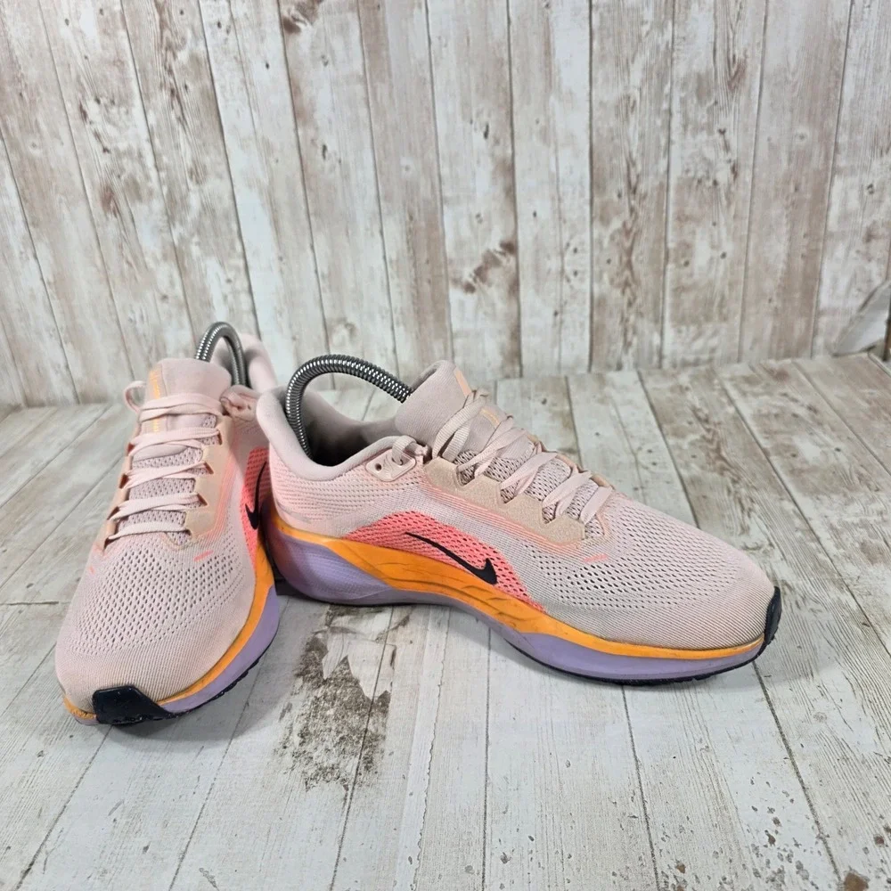Nike Pegasus 41 Womens Running Shoes Pink Orange Purple FD2723-603 Size 8